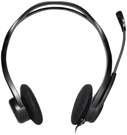 Glowster Halboffener USB-Kopfhörer für PC – ideal für Konferenzen, Spiele und Anrufe mit klarem Klang und bequem zu bedienen.