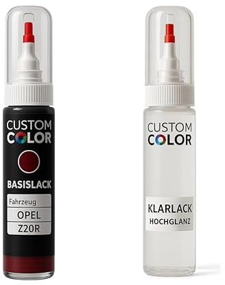 Custom Color Lackstift für OPEL Z20R LACKSTIFT Reparatur Set Autolack 2x20ml