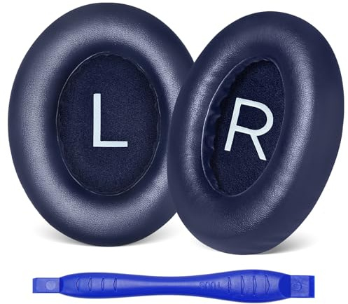 Replacement Ear Pads for Bose NC700 / 700 Noise Cancelling Headphones, Aurivor Protein Leather Earpad Covers/Cushion Kit with Plush Memory Foam, Enhanced Comfort, Extra Durability (Midnight Blue)