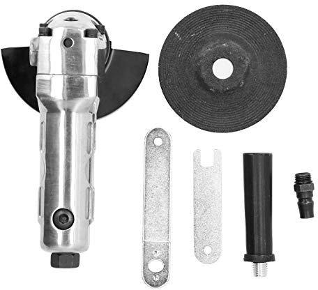 Amoladora angular de aire Gearwell, amoladora angular neumática de 4 pulgadas, 11000 RPM, 2500 W, herramienta de pulido de corte para trabajos de molienda de eliminación de óxido