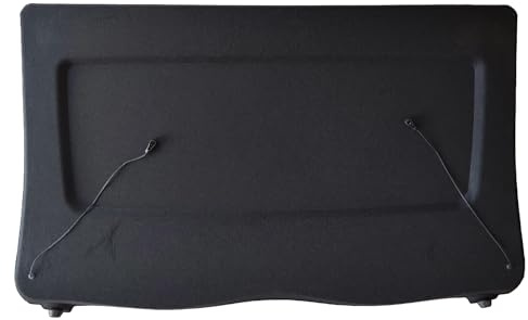 GEPCO Cubierta de maletero Bandeja trasera compatible con Ford Focus MK2 II 2004-2011 | Cubierta del espacio de carga, cubierta del maletero | Pantalla de privacidad negra | OEM 4M51A46506A, 4M51