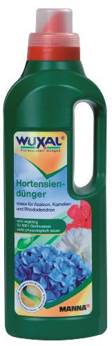 Wuxal Hydrangea Fertiliser Plus Alum 1 Litre