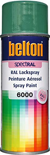 belton spectRAL Lackspray RAL 6000 patinagrün, glänzend, 400 ml - Profi-Qualität