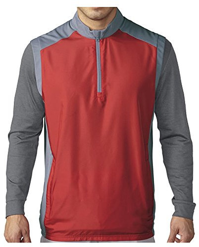 Adidas Golf herr klubb vindväst Power Red S