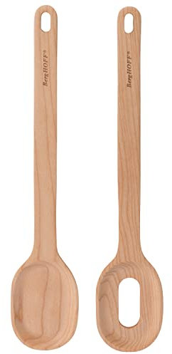 Berghoff 3950112 - Cubiertos para ensalada de madera