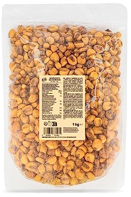KoRo - Grains de maïs grillés et salés 1 kg - Snack à base de maïs grillé extra croustillant sans colorant ni conservateur