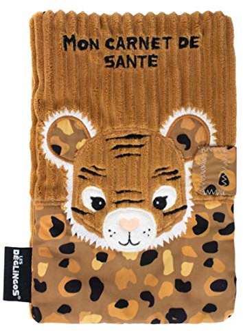 LES DÉGLINGOS - Funda para cartilla Sanitaria (Cierre de Velcro), 25 x 18 cm