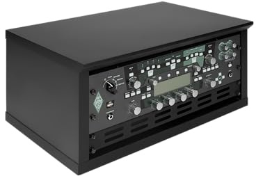 Gator Frameworks Elite Furniture Series 4U Wood Desktop Studio Rack in a Black Finish (GFW-ELITERK-4U-BLK)