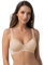 Dorina Lindsay Reggiseno Non Imbottito con Ferretto, Copertura Completa, Coppe Modellate, Tessuto Micro Morbido, Spalline Regolabili per Comfort Tutto Il Giorno, Beige