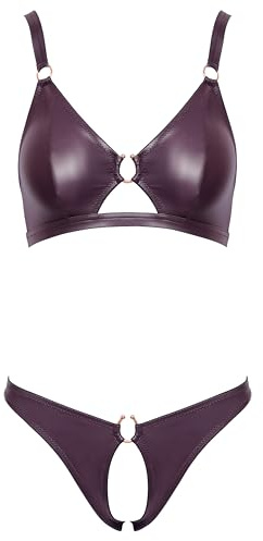 Cottelli Lingerie BH Set, Lila, XL