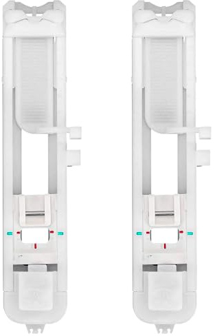 Alnicov 2PCS Nähmaschinenfuß Presser für Brother Nähmaschinenteile Automatischer verschiebbarer Knopflochfuß