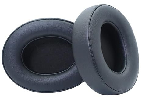 Replacement Ear Pads Compatible with Beats Studio 2 & 3 Wired/Wireless/Model B0501 B0500 Headphones, Protein Leather and Memory Foam, Black