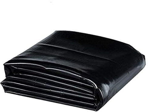 HDPE Teichfolie 4x4m 8x8m 0,5mm Flexibel Gartenteiche Dichtungsfolie Teichmembran,Teichfolien Schwerlast Hochbeet Folie Wasserdicht,Teichplane Undurchlässige Folie für Fischteiche Bachlauf Wasserfall