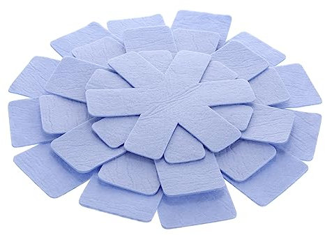 Garneck 2 Juegos Almohadilla Estera De Olla De Aislamiento Separadores De Fieltro Protector De Bandeja Apilable Alfombrilla Sin Maceta Alfombrilla para Sartenes Tela No Tejida 6 Piezas * 2