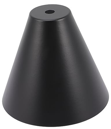 WATIIFUFU Lampenschirm aus geschmolzenem Wachs antike Glühbirnen Tischlampenschirm bescherung weihnachten weinachts Lampenschirme für Kerzenwärmer Lichtschatten Schmiedeeisen Black