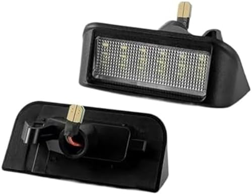 MKVAXR 2 pezzi NO Error 6000K LED Luce Targa Numero Lampade, for Fiat, Scudo, for Toyota, Proace MK1 MK2 Box Van Station Wagon Proace Verso Sostituzione della lampadina della targa