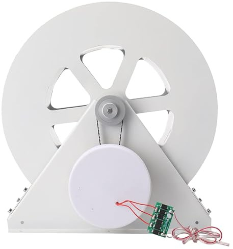 Water Turbine Generator, 50 W/100w Low Speed Hydro Generator, Household Outdoor Lighting Power Generation Equipment Hydro, Flow-powered Hydroelectric Kit, For Landscape Decoration Rockery Outdoo 100W