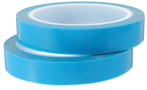 DOITOOL 2 Rolls Refrigerator Gasket Tape PET Waterproof Fridge Tape for Drawer Door Repair Seamless Cold Temperature Flexible Adhesive Strips 50m x 1.8cm