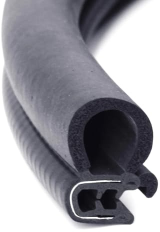 SEITENROHRDICHTUNG Für Vordere Schiebetür Der Motorhaube Für VW T4 T5 T51 T6 Gummi KANTENVERKL Für EIDUNGSLEISTEN MIT FLÜGELN Dichtungsstreifen(4 meters-SIDE TUBE)