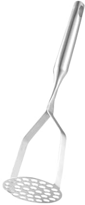 Milisten Presse-purée Manuel en Acier Inoxydable 304 Écrase-pommes de Terre Portatif Ustensile Cuisine Pratique pour Légumes et Fruits Outil Cuisine Ménager pour Purée Facile et Rapide