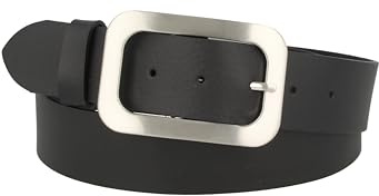 MGM Damen Gürtel 950-1062, Gr. 90, Schwarz (schwarz)