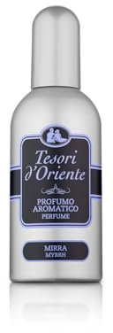 Tesori d'Oriente - Profumo Aromatico Mirra, dalla Fragranza Esotica, Note di Bergamotto, Ambra e Vaniglia, 100ml
