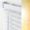 PVC / Kunststoff-Jalousie Breite 40 cm x 160 cm Höhe in Farbe 01 / weiß / Jalousien Jalousette Jalousetten Plastik Standard 40x160 white weiss