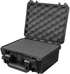Max MAX235H105S Hårt Fodral för Fotograferingsutrustning, Svart, 25.8 x 24.3 x 11.7