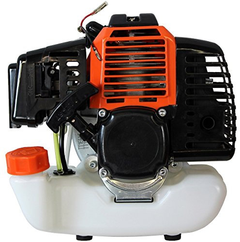GT Garden Moteur pour débroussailleuse, Multifonction 4 en 1, Outil sur Perche et tarière