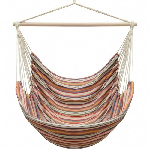 AMANKA XXL Hängesessel 185x130cm - Hängesessel 150kg Belastbar - Gartenmöbel Hängesessel Outdoor 2 Personen Hänge Outdoor Sessel Jugendzimmer Mädchen - Sitzsack zum Hängen Schaukel Garten Erwachsene