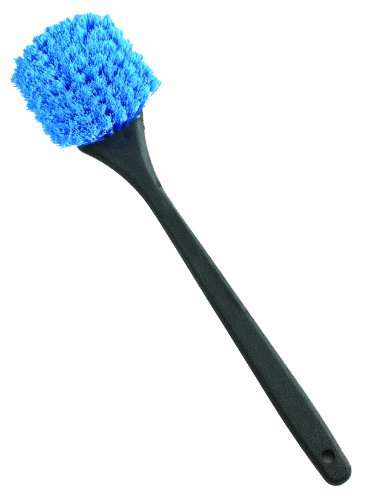 Shurhold Dip and Scrub Brush - Heavy-Duty Cleaning Brush for Boats, Decks & Vehicles, Ergonomic Handle, Durable Bristles - Long
