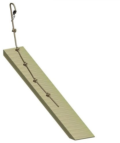 Gartenpirat Rampe Steg Kletterwand mit Seil für Spielturm Stelzenhaus