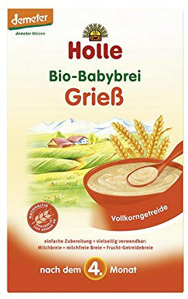 Holle Bio Bio-Babybrei Grieß (2 x 250 gr)