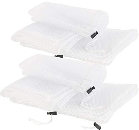 PEARL basic Wäschesäcke: 2er-Set Wäschenetze für schonende Waschmaschinen-Wäsche, je 3 Größen (Wäschebeutel, Wäschesack für die Waschmaschine, Wäscheklammern)