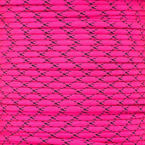 West Coast Paracord Paracord Typ III, 7 Stränge, 550 Paracord (Hot Pink Camo)