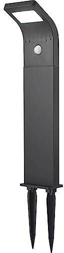 sygonix SY-4677494 LED-Außenstandleuchte mit Bewegungsmelder LED 1.2 W Schwarz