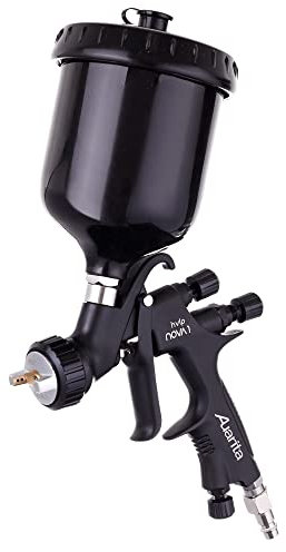 Kastor Pistolet à Peinture de Pulvérisation NOVA 1 AUARITA HVLP Buse 1.8mm BLACK