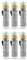 EVERFIX - Mastic bitume et colle - 6 cartouche de 310 ml - Pour la réparation de l'étanchéité par collage, du toit au sous-sol