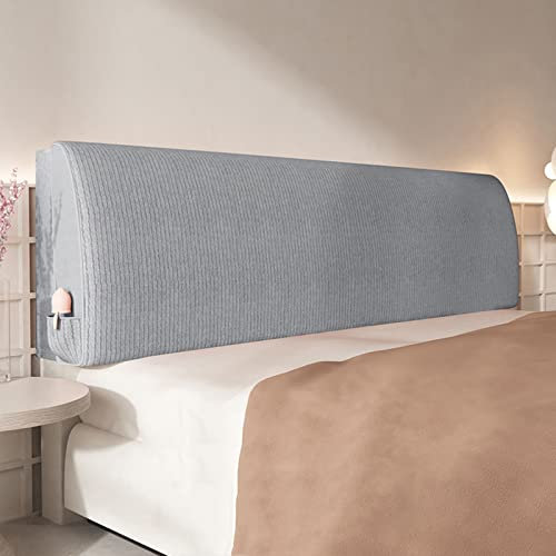 Generic Kopfteilkissen Aus Baumwollvlies Wandkissen Große Rückenlehne Lesekissen Lendenwirbelsäule Abnehmbarer Bezug Für Bank,Tagesbett,Etagenbett,C,with headboard Twin 39.3