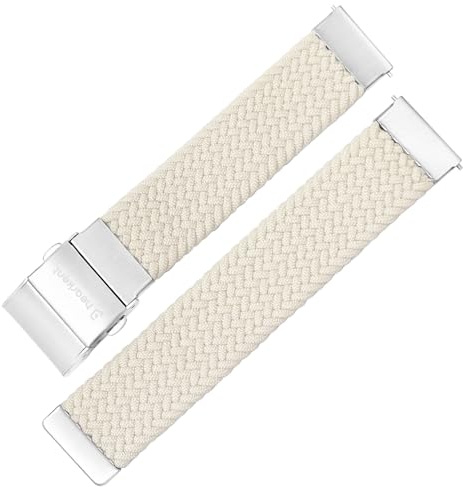 AVTREK Hearkent Breathable Elastic Nylon Watch Strap 18/20mm for Men Women | With Simple Pressing Switch Buckle, Quick Release Pins, No tools required, Durable Adjustable Sports Watch Band