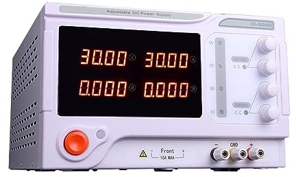 DC power supply Switching Lab Power Supply Unit DC Regulated Adjustable Four Digit Power Voltage Current Regulator Bench Source Multi protection (Color : SS-3030KD)