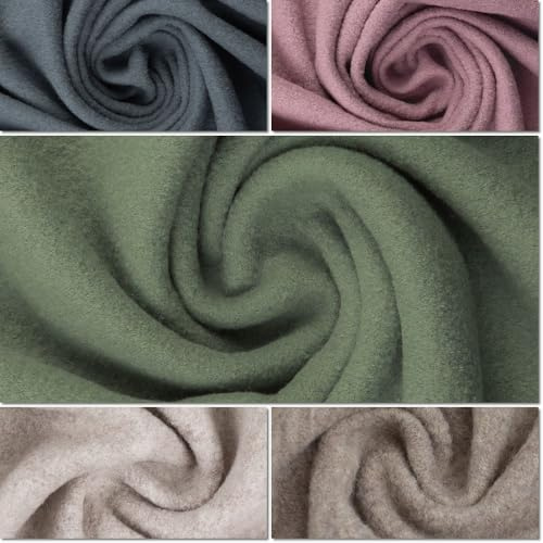 Weicher Walkloden | Walkstoff | MERINO | 100% gekochte Schurwolle | Meterware | ab 50 cm (altmint)