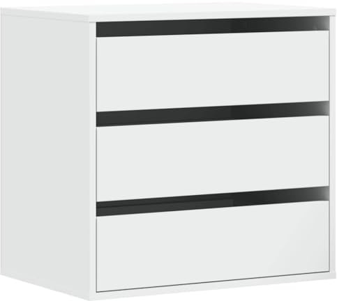 vidaXL Kommode Weiß 60x41x58 cm Holzwerkstoff