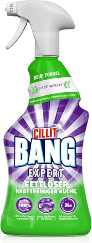 CILLIT BANG Expert Kraftreiniger Universal Fettlöser – Entfernt eingebranntes Fett – 1 x 750 ml (Packung mit 5)