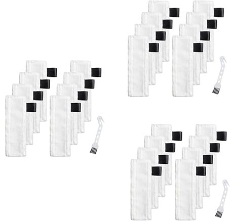 MEXWLOP 24X Panno for mocio a vapore Easyfix SC2 SC3 SC4 SC5 Stracci Tampone for la pulizia in microfibra Parti for pulitore a vapore Parti di ricambio per pulitori a vapore
