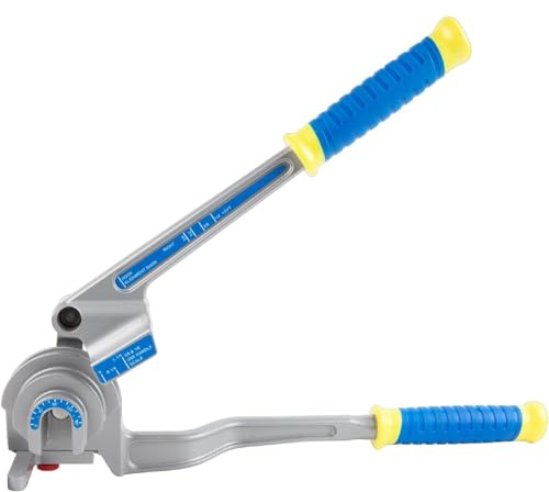 Cintreuse de Tubes 3 en 1, 1/4, 3/8, 1/2 Bende de Tube Manuelle OD, Outil de Flexion de Tube de 0 à 180 Degrés, Outil de Cintre Tuyau pour les Tubes Aluminium Cuivre HVAC