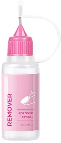Smalti Semipermanenti Rimozione - Eliminazione Gel Solido Spray Rimuovi Unghie Finte 15 Ml | Punte Acriliche Con Spingicuticole Colla Per Distacco Unghie Finte Facile E Veloce