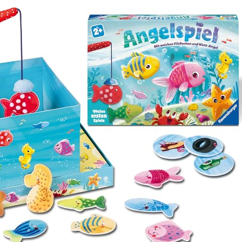 Ravensburger 12010014 Angelspiel - Meine ersten Spiele: Kinderspiele, Spiele ab 2 Jahren, für 2-4 Spieler, Geschenk für Mädchen oder Junge
