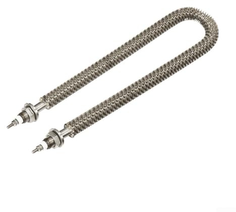 Tubo de calefacción de acero inoxidable en forma de U, tubo de calefacción de combustión seca con aletas a prueba de explosiones y resistente a la presión para horno, sala de hornear de pintura