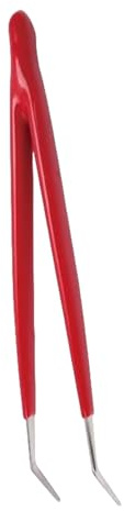 Pinzas antideslizantes a prueba de corrosión, diseño ergonómico, pinzas de taller a prueba de estática, para reparaciones detalladas de trabajo y hogar, pinzas de laboratorio resistentes a la
